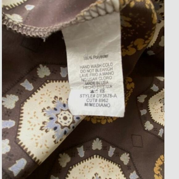 Ces Femme Mini‎ Dress Cold Shoulder Bell Sleeve Womens  L - Picture 6 of 12